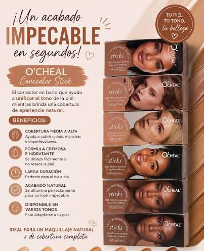 Base De Maquillaje En Barra Ocheal Mmm